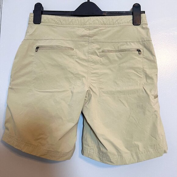 L.L. Bean Women's Water-Repellent Comfort Shorts, Mid-Rise Costal Dune Size 6 - Picture 6 of 9